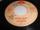 The Moonlighters, Broken Heart Texas Rockabilly 45, Vg