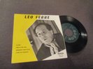 leo ferré 45t ep moi la rue etat comme neuf
