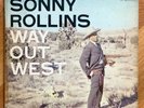 SONNY ROLLINS Way Out West Contemporary LP C3530 Mono DG