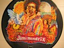 JIMI HENDRIX Self Titled INDIANA LPD-193 LP unofficial mexico promo picture disc