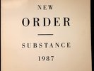 New Order Substance 1987 double LP Qwest first pressing excellent condition