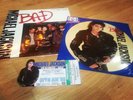 michael jackson bad picture Lp 12