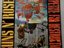 GUNS N' ROSES - Appetite for Destruction 1991 BRAZIL 2nd PRESS LP BANNED COVER