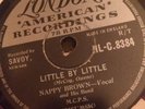 Nappy Brown.Little By Little .Ex Rare Original. 78rpm. London..rock N Roll.