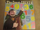 THE COUNT COUNTS - SESAME STREET Vinyl LP Dracula '75 Children's Educational EX