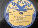 Country JIMMIE DAVIS (got guitars) Bb 6437 Hold 'Er Newt/ Yo Yo Mama E+