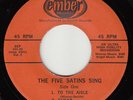 FIVE SATINS - Ember 101 (orange) - Sing...Vol. 2 - VG/VG+ DOO-WOP EP (no cover)