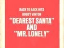 BOBBY VINTON--PROMO PICTURE SLEEVE+RED VINYL 45--(DEAREST SANTA/MR. LONELY)--PS