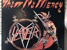 SLAYER - SHOW NO MERCY RED BLOOD SPLATTER LP NM/EX 2008 REISSUE HEAVY METAL