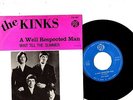 KINKS 7'' PS A Well Respect Man Sweden PYE 7N 307 RARE Unique cover SWEDISH 45