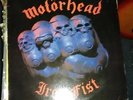 Motorhead Iron Fist LP UK Import 1982 autographed