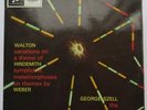 SAX 2576 - WALTON / HINDEMITH - Variations etc SZELL **ED 1** - Ex LP Record