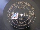 Emma Liebel Rêve Gigolette Disque Saphir Ideal