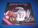 MEGADETH - KILLING IS MY BUSINESS LP     ( RARE    SEALED COPY    DELUXE 2LP )