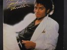MICHAEL JACKSON: Thriller LP (Autographed to industry exec, tears on back cover