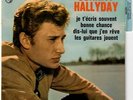 JOHNNY HALLYDAY Les guitares jouent 1964 Surf Al Casey Impr. Colombet Languette