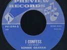 RARE Song Poem 45: BONNIE GRAHAM 'I Confess / Silver Wedding Song'