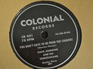 BLUEGRASS 78 Hack Johnson & Tennesseans Colonial 401 Home Sweet Home
