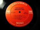 TOP M- '67 MONO LP + DAZZLING POP-ART POSTER = BOB DYLAN '63 '66 Folk psych GEM