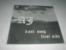 AJ Last Song First Side LP SEALED 1973 AZ Private Folk Psych Trio ACID ARCHIVES