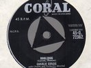 45 Charlie Gracie DOODLEBUG + HURRY UP BUTTERCUP / UK Coral tri Q-72362 / 1959