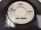 EDDIE COCHRAN Lonely / Sweetie Pie PROMO 1960 45 Liberty F-55278 ROCKABILLY