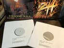 Zimmers Hole Vinyl Bound By Hell & Legion Of Flames Test Pressing Auto Insert LP