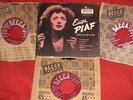 Edith Piaf Chansons Des Cafes De Paris 3 Decca 45 Record Box Set SLEEVES MINT-