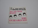 VINYL 45 TOURS THE BEATLES all you need is love