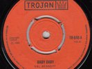 60s Skinhead Reggae Lee Perry VAL BENNETT baby baby 1968 UK Trojan 7