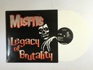 MISFITS Legacy Of Brutality LP Plan 9 PL9 06 US 1986 VG++ WHITE VINYL 05D