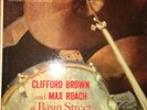 CLIFFORD BROWN AND MAX ROACH  AT BASIN STREET  EMARCY MG 36070   DRUMMER LOGO