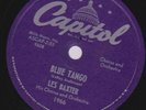 Les Baxter - 78 rpm Capitol 1966: Blue Tango/Please Mr. Sun; Cond E+