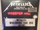 Metallica Live at Webster Hall, New York 2016 3-LP Factory Sealed