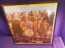 THE BEATLES ALBUM COVER UNDER GLASS NO VINYL SERGEANT PEPPER