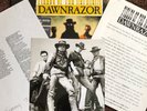 Fields of The Nephilim _ USA GOLD STAMPED PROMO LP +Press Release +Pic DAWNRAZOR