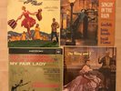 Sound of Music, Singin in the Rain, My Fair Lady, King & I - bundle of 4 x vinyl