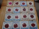 12 Top in Pop Embassy 45's . typhoons/Ray Pilgrim/Red Wayne/ juke box  favs ect.