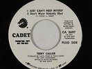 70s Soul 45 - Terry Callier - I Just Can't Help Myself - Cadet - mp3