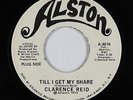 Funk 45 - Clarence Reid - Till I Get My Share - Alston - VG+ mp3