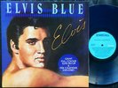 ELVIS PRESLEY - ELVIS BLUE  1984 Aussie Blue Vinyl LP w/Giant Poster  M-