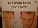 Pet Shop Boys Please Por Favor LP Vinyl  signed Original Argentina release 1986