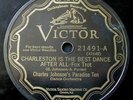 78RPM  PRE-WAR JAZZ   CHARLES JOHNSON'S PARADISE TEN   VICTOR 21491
