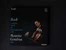 Maurice GENDRON BACH complete SUITES for CELLO Philips  835 272/74 AY Stereo NM