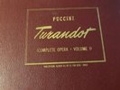 Puccini Turandot Vol. 1 & 2 16X 12