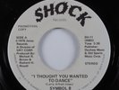 Funk Disco 45 SYMBOL 8 I Thought You Wanted To Dance SHOCK promo HEAR