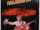 JOHNNY HALLYDAY °°°° DEDICACE °°°° Toujours là   SP PHILIPS 1979