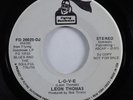 R&B Soul Jazz 45 LEON THOMAS L-o-v-e FLYING DUTCHMAN VG+ promo HEAR