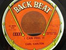 CARL CARLTON I Can Feel It 45 BACK BEAT Northern Soul Promo *HEAR SAMPLE*