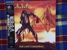 W.A.S.P. ?– The Last Command  - OBI Japan  NEAR MINT WAX   Vinyl LP